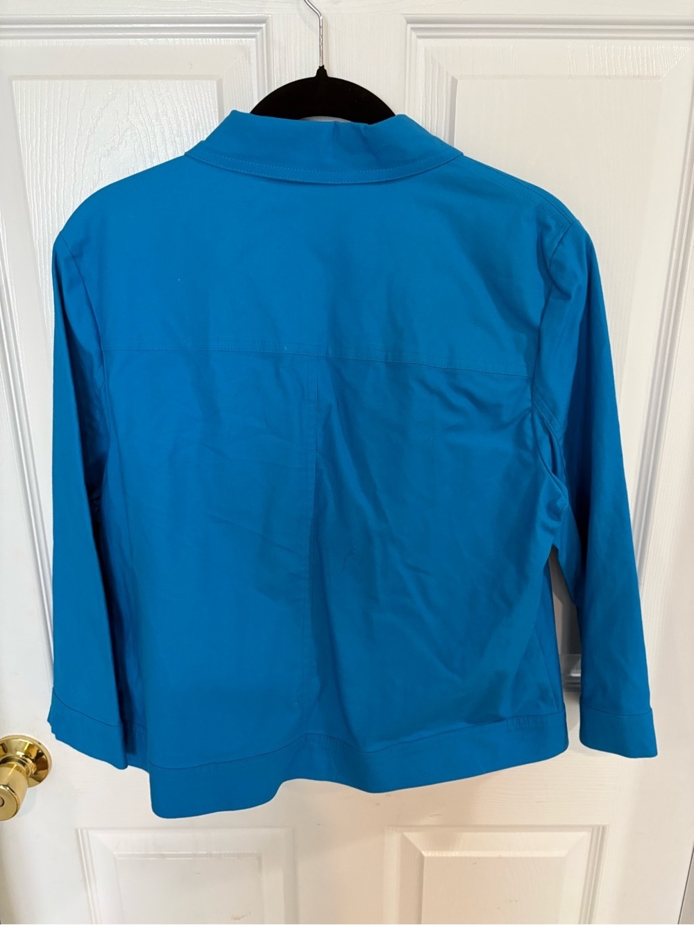 Rafaella Turquoise Blue Three-Button Blazer - Picture 5 of 5
